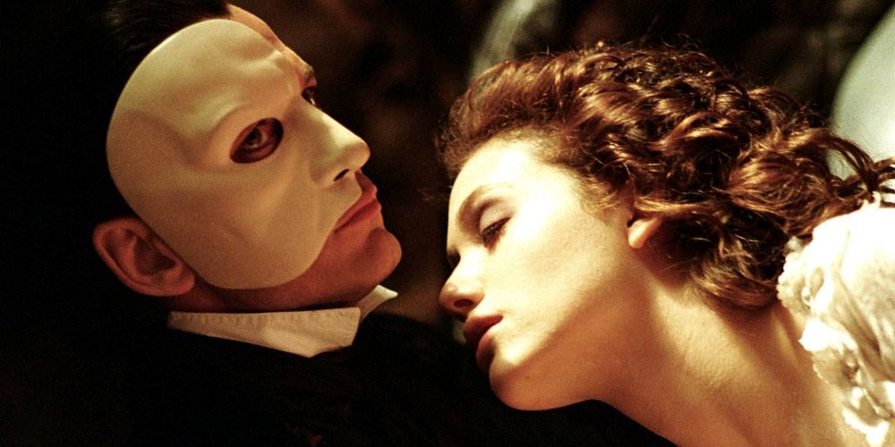 Phantom of the Opera Close-Up Phantom and Christine