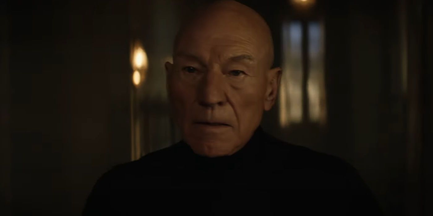 Picard Closeup In Season 2 Trailer