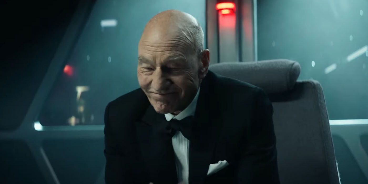 Picard in a Suit in Season 2