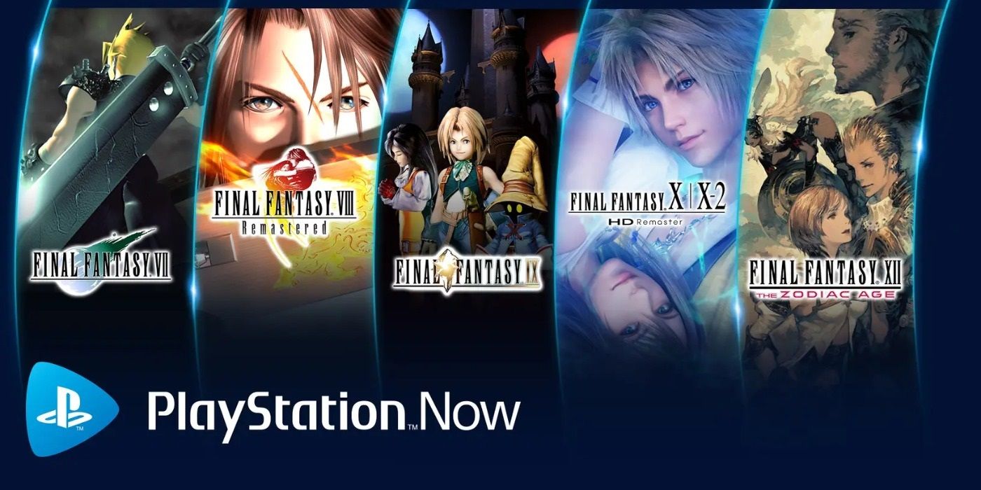 PlayStation Now Final Fantasy Cover
