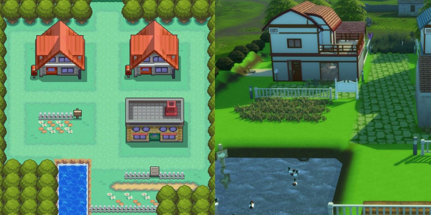 Pokémon Locations Recreated In The Sims