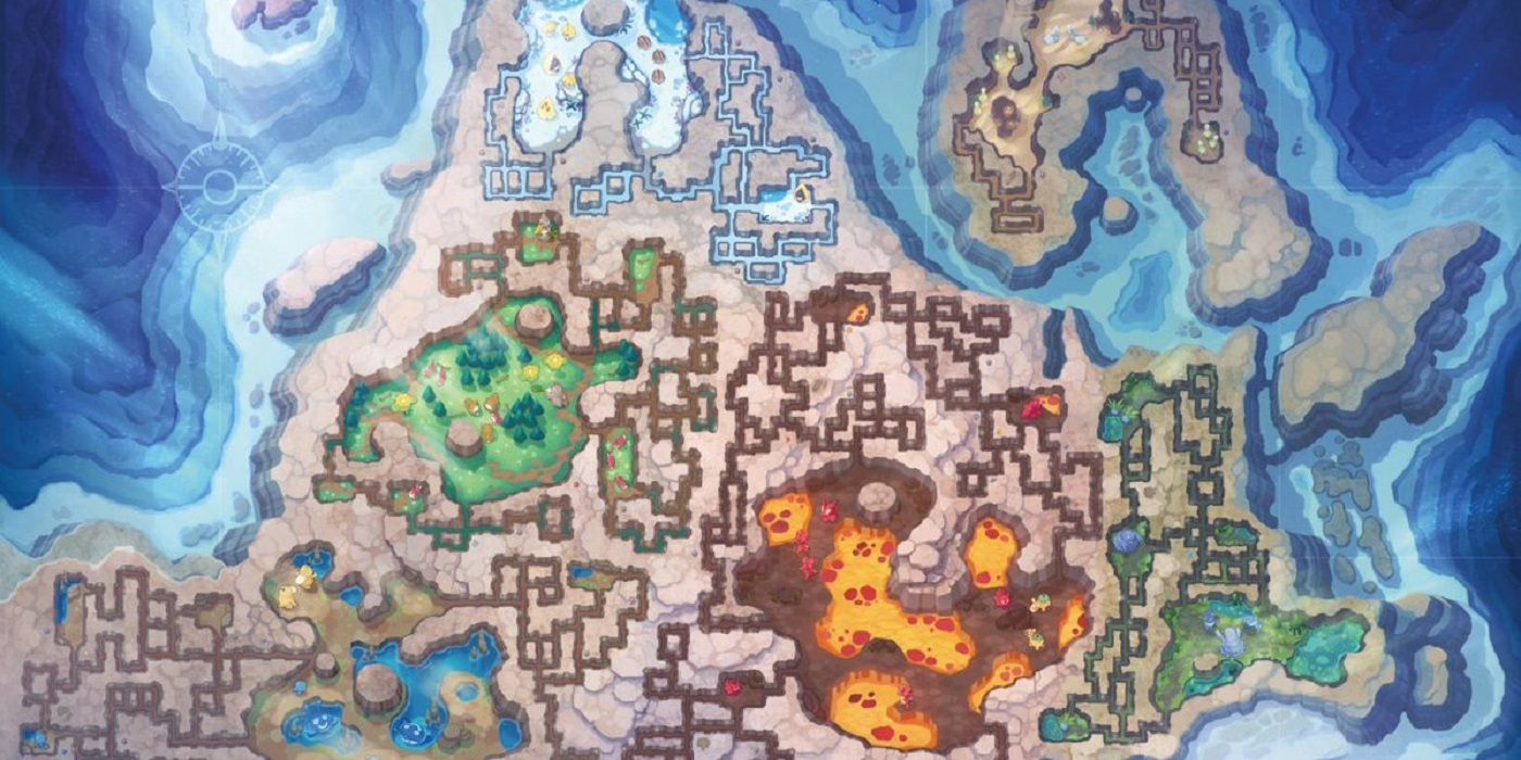 Pokemon Brilliant Diamond Shining Pearl Grand Underground Map Changes