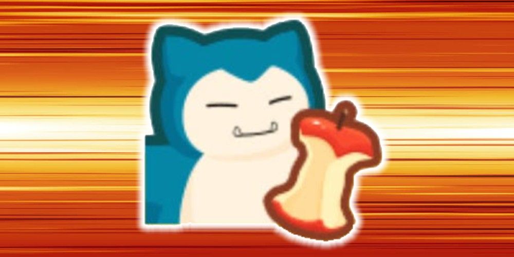 The in-game icon for the Leftovers item featuring Snorlax in Pokemon