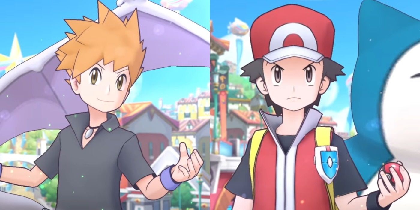 Pokémon Masters EX Adds Red & Snorlax, Blue & Aerodactyl Sync Pairs