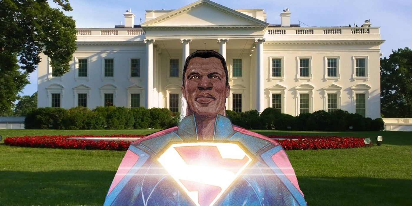 President Superman White House (1)