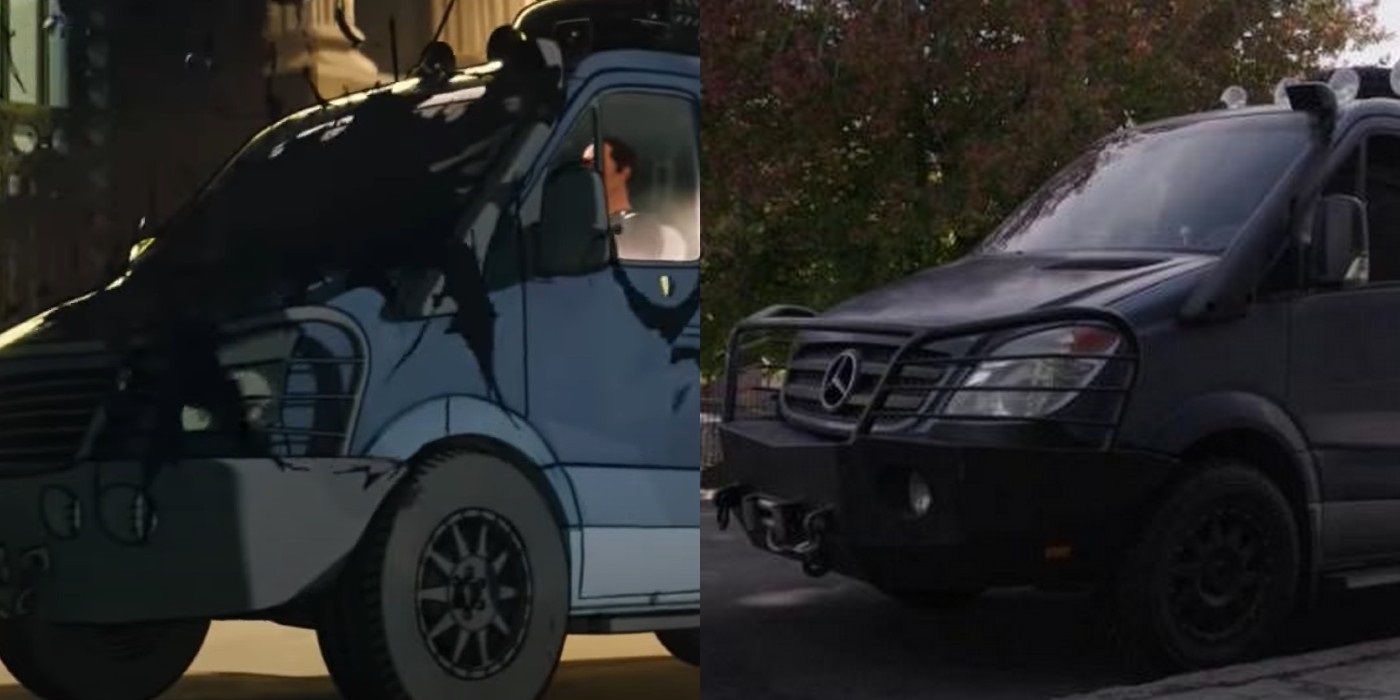 Pym van in What If and Ant Man
