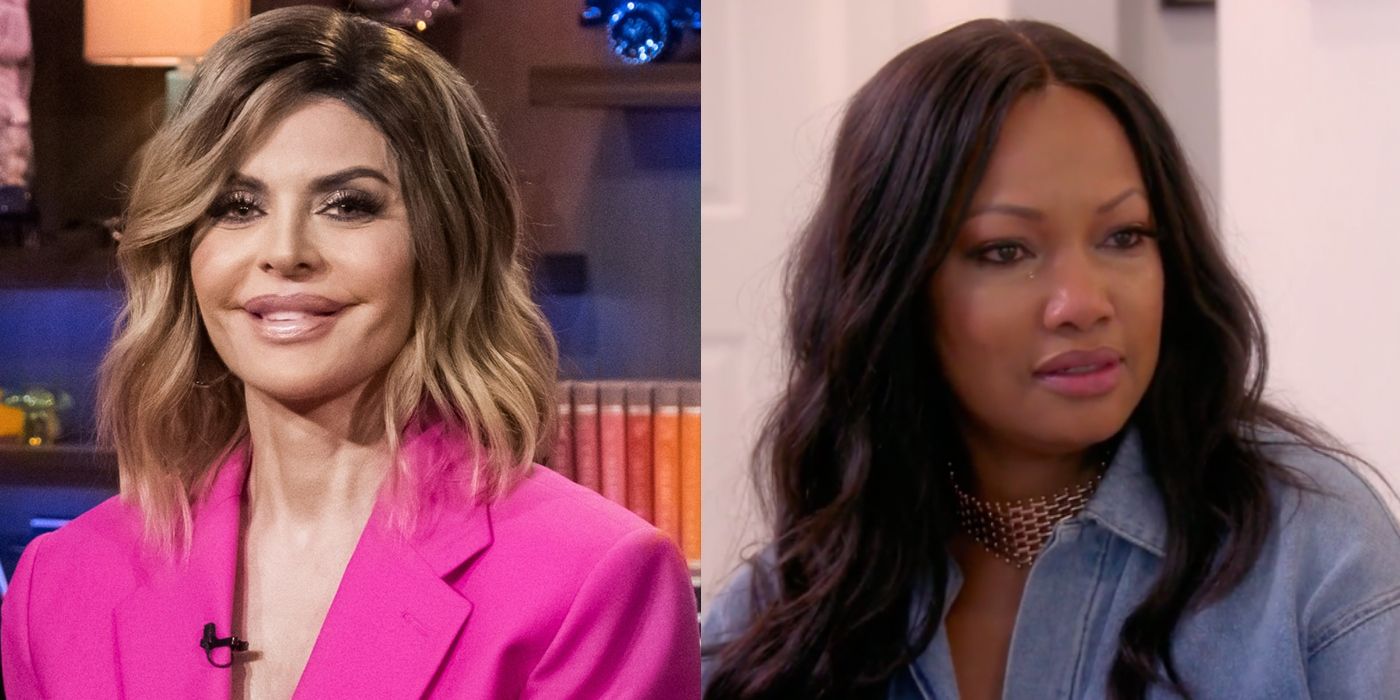 Split image of Lisa Rinna and Garcelle Beauvais on RHOBH
