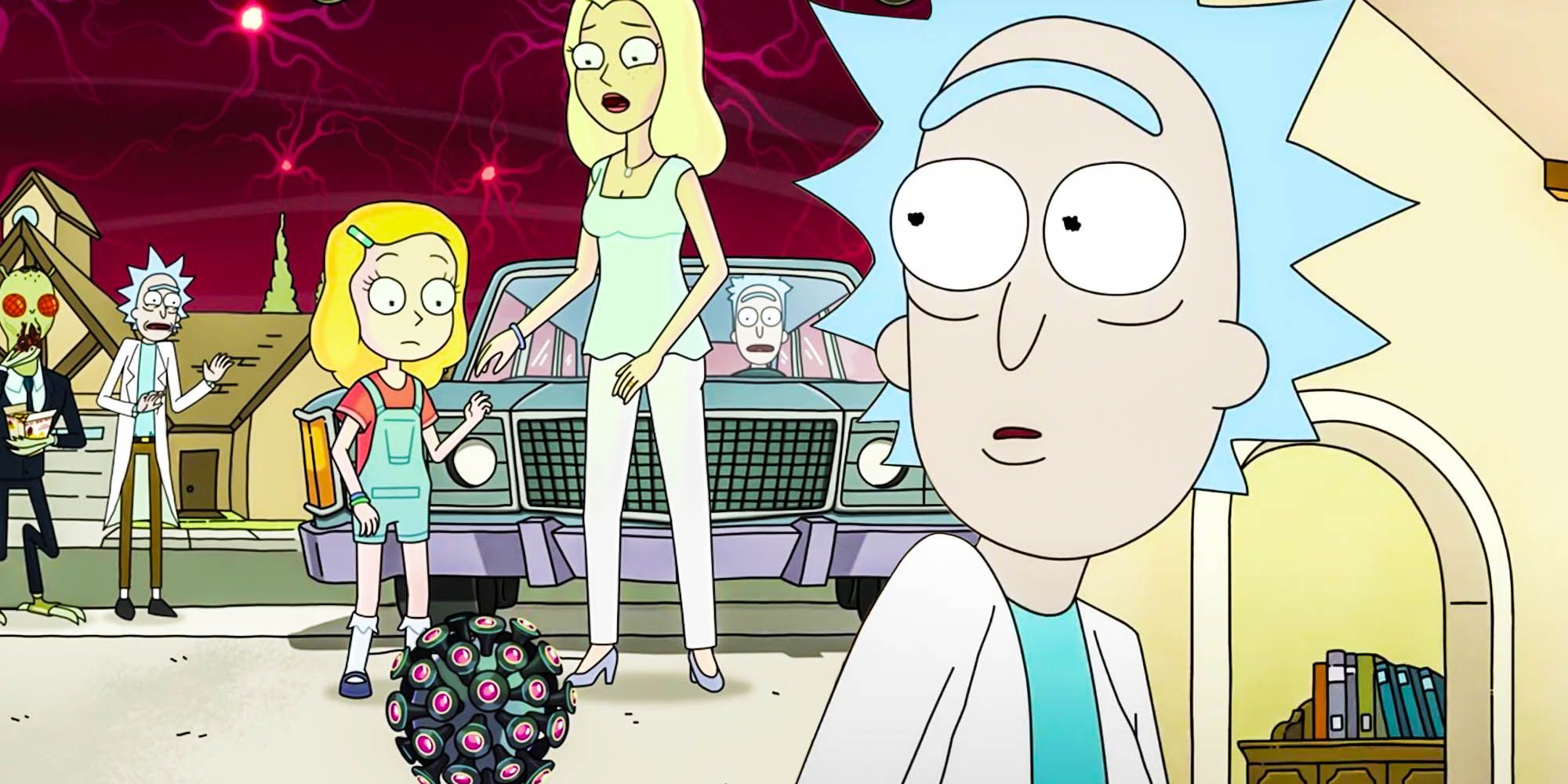 Rick and Morty Season 5 Confirms Ricks Season 3 Backstory Lie fabricated memory of wifes death