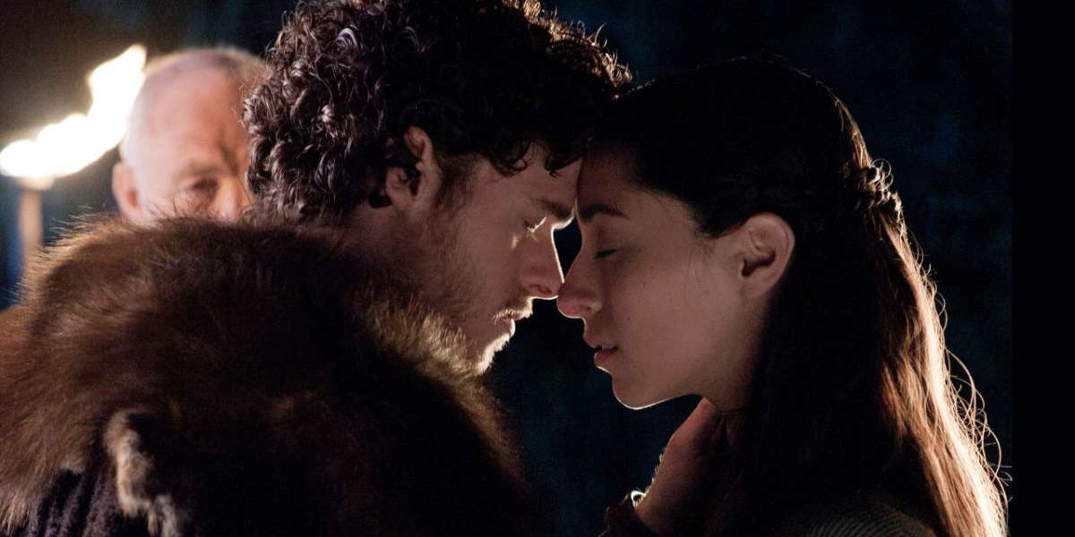 Robb marries Talisa in Game of Thrones