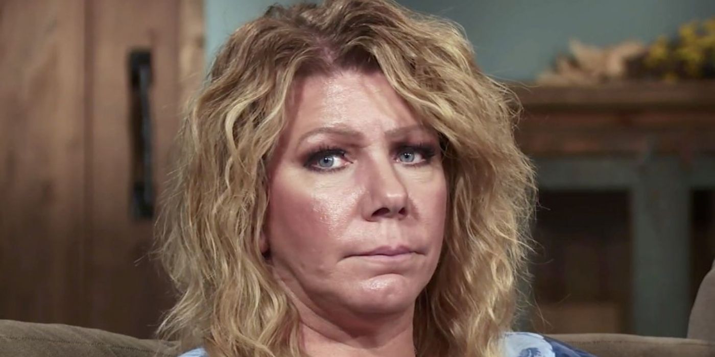 Meri Brown From Sister Wives looking miserable