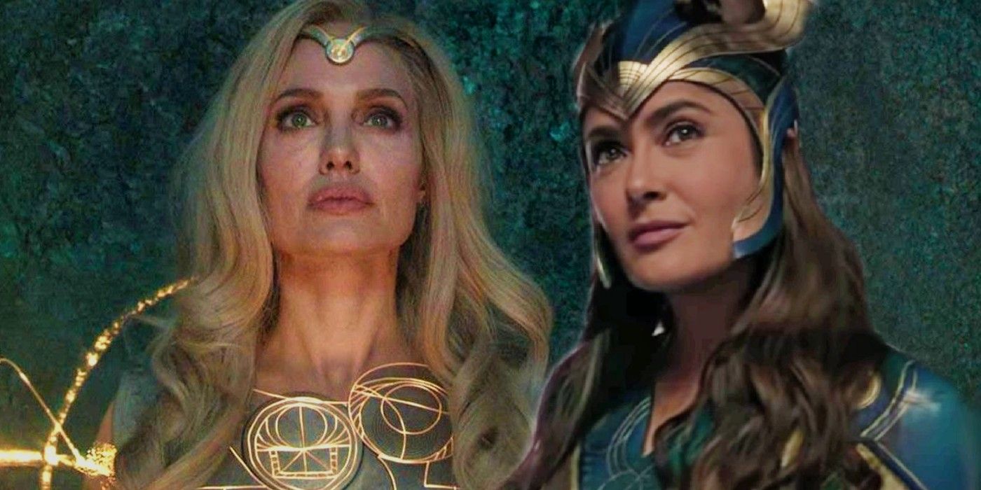 Salma Hayek Celebrated 55th Birthday With Eternals Co-star Angelina Jolie