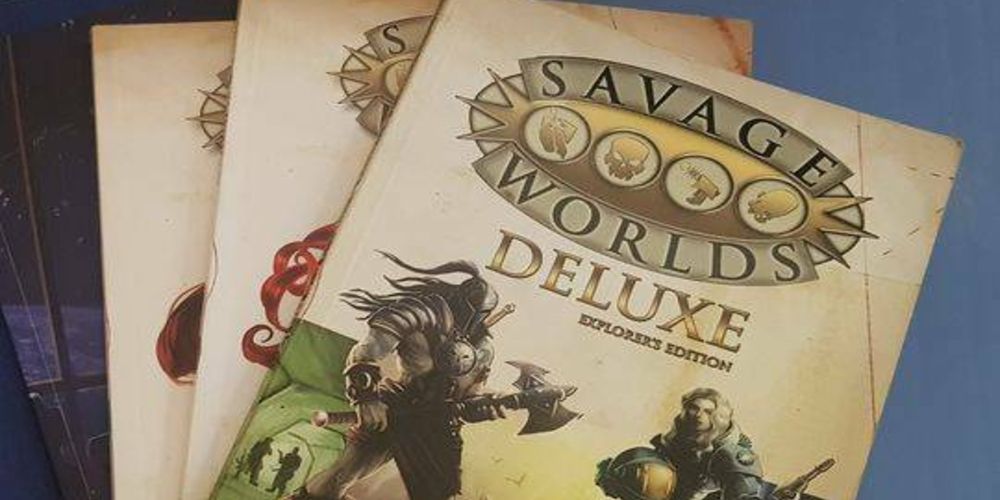 Rulebook for the tabletop RPG Savage Worlds.