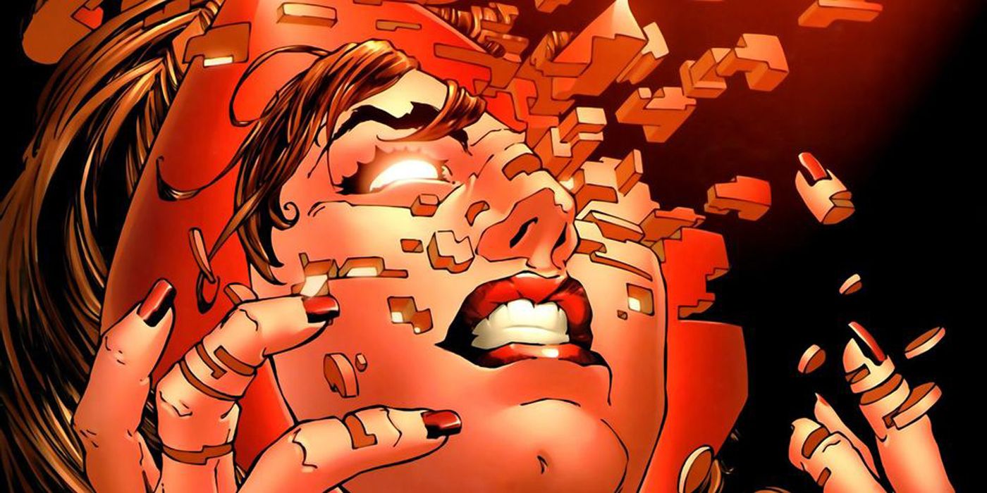 Scarlet Witch creates House of M reality in Marvel comics.