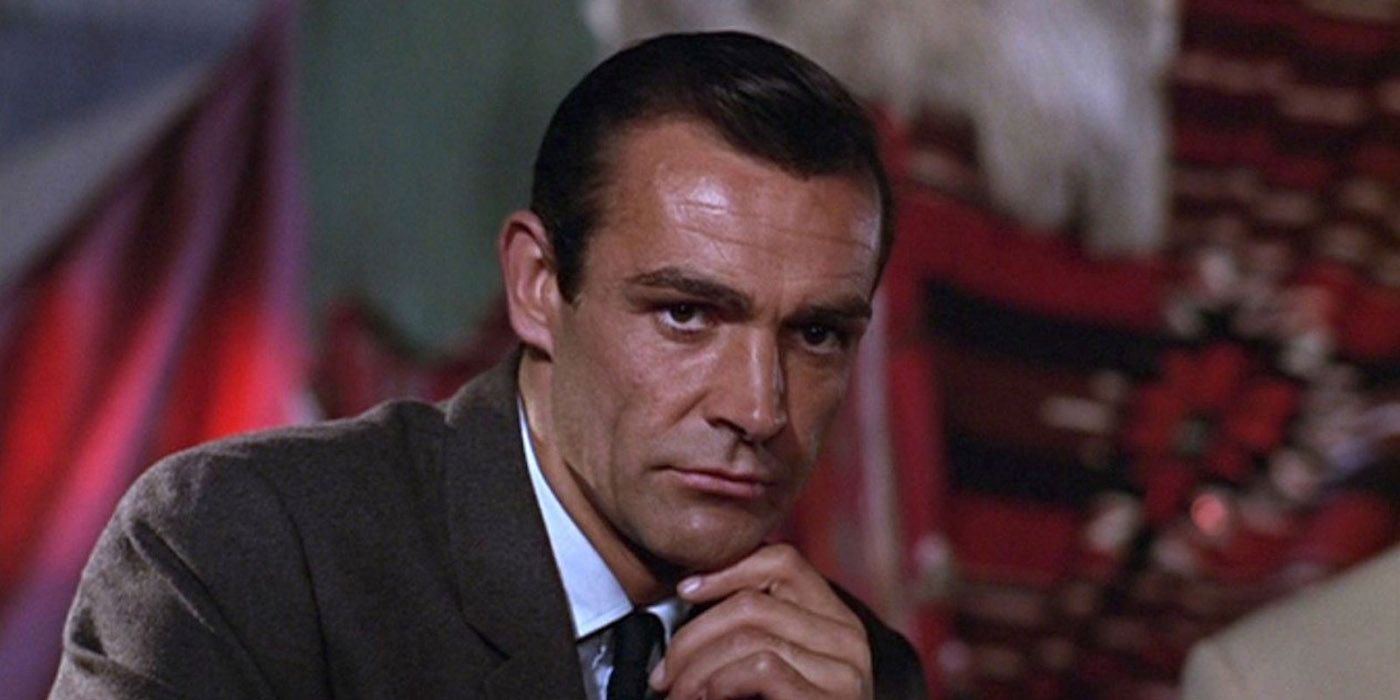 Bond introduces himself at a casino in Dr. No