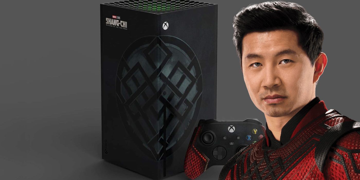 Shang Chi Xbox Series X with Simu Liu