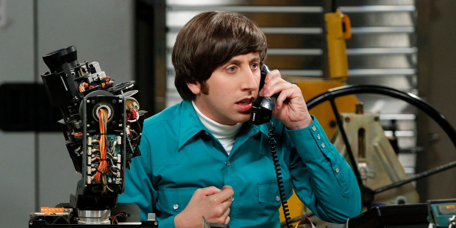 Simon Helberg as Howard on The Big Bang Theory