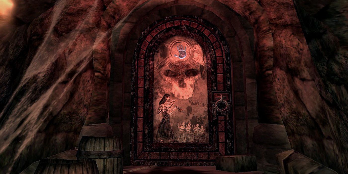 Skyrim Dark Brotherhood sanctuary entrance