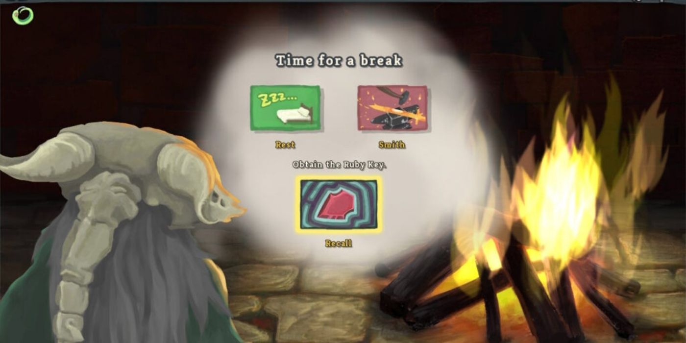 The Silent at a rest site in Slay the Spire