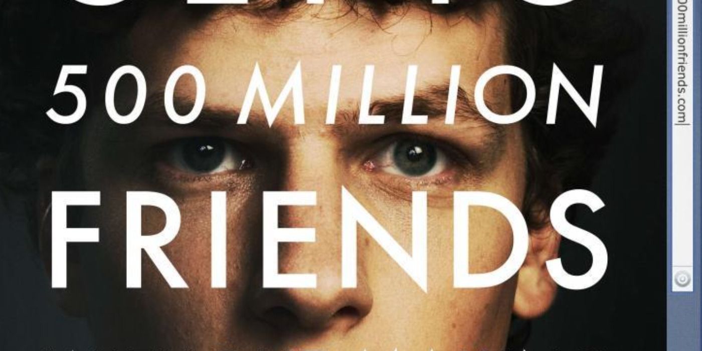 The poster for The Social Network