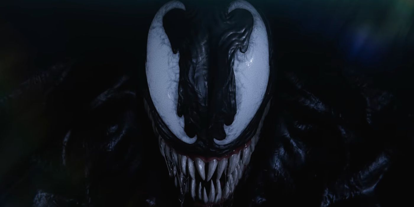 Venom emerges from the dark in Spider-Man 2 video game