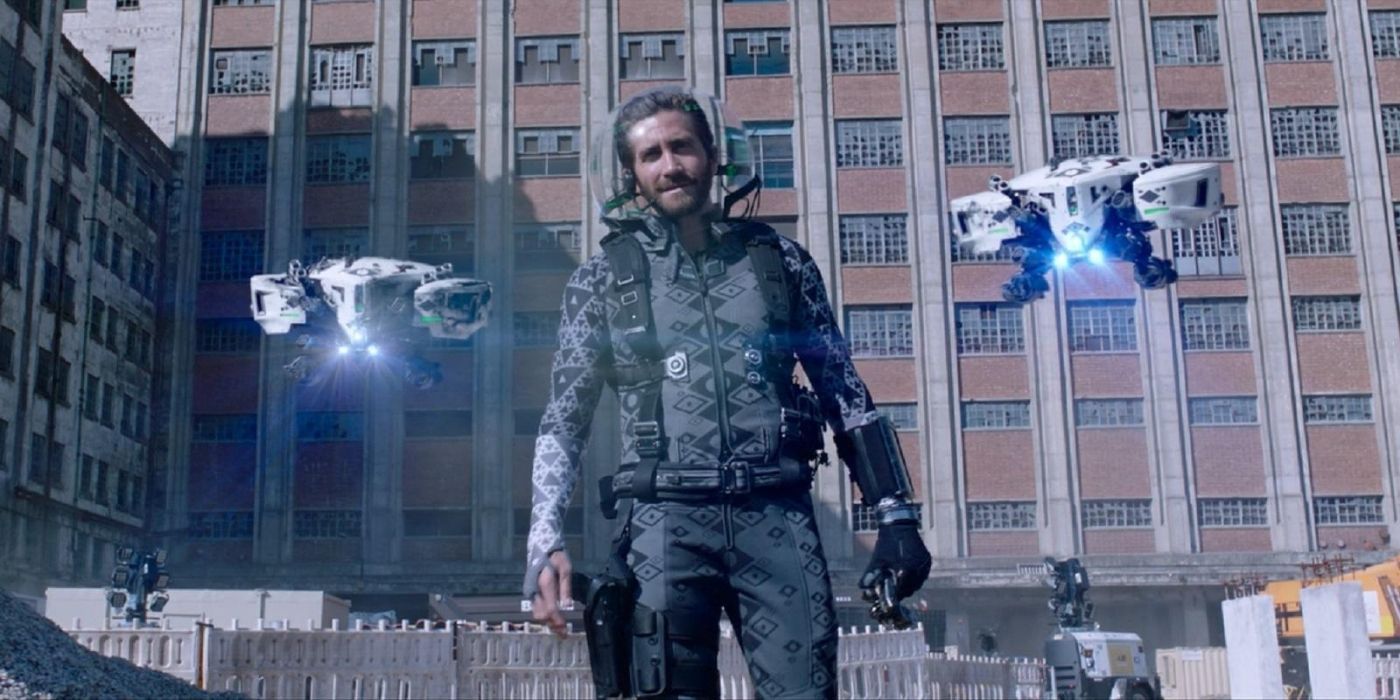 Mysterio in his motion capture suit in Spider-Man: Far From Home