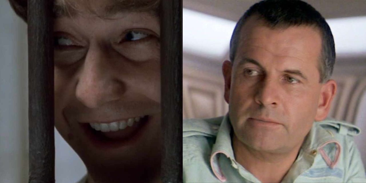 Split image of Edward Norton in Primal Fear and Ian Holm in Alien