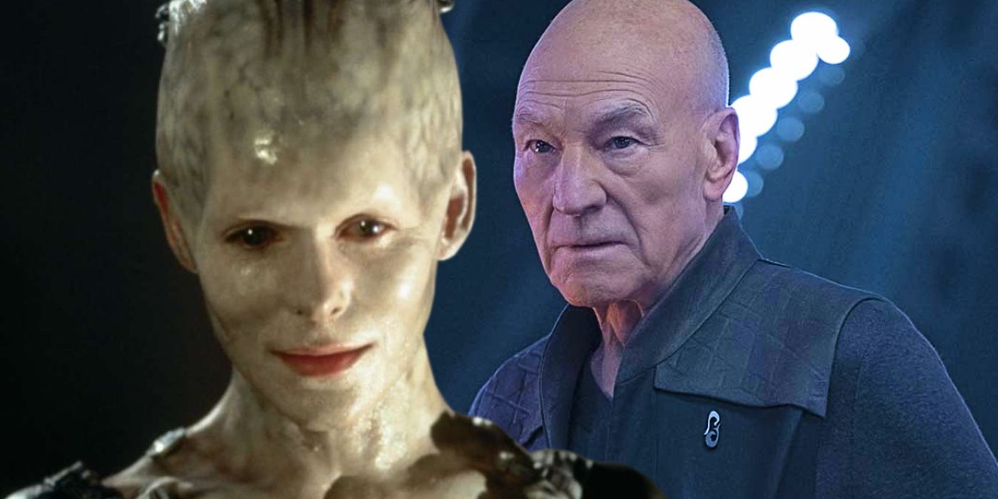 Star Trek Picard and Borg Queen