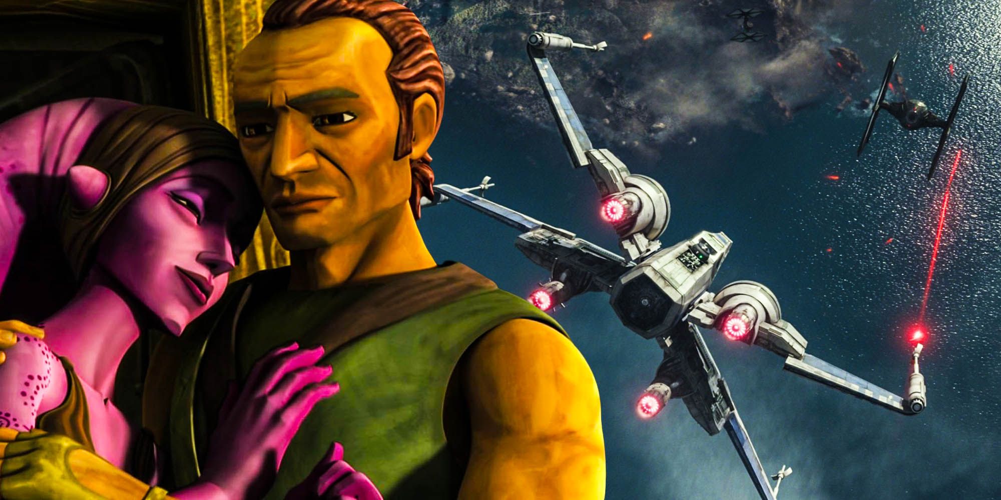 Star Wars a Clone designed the rebellions x wings