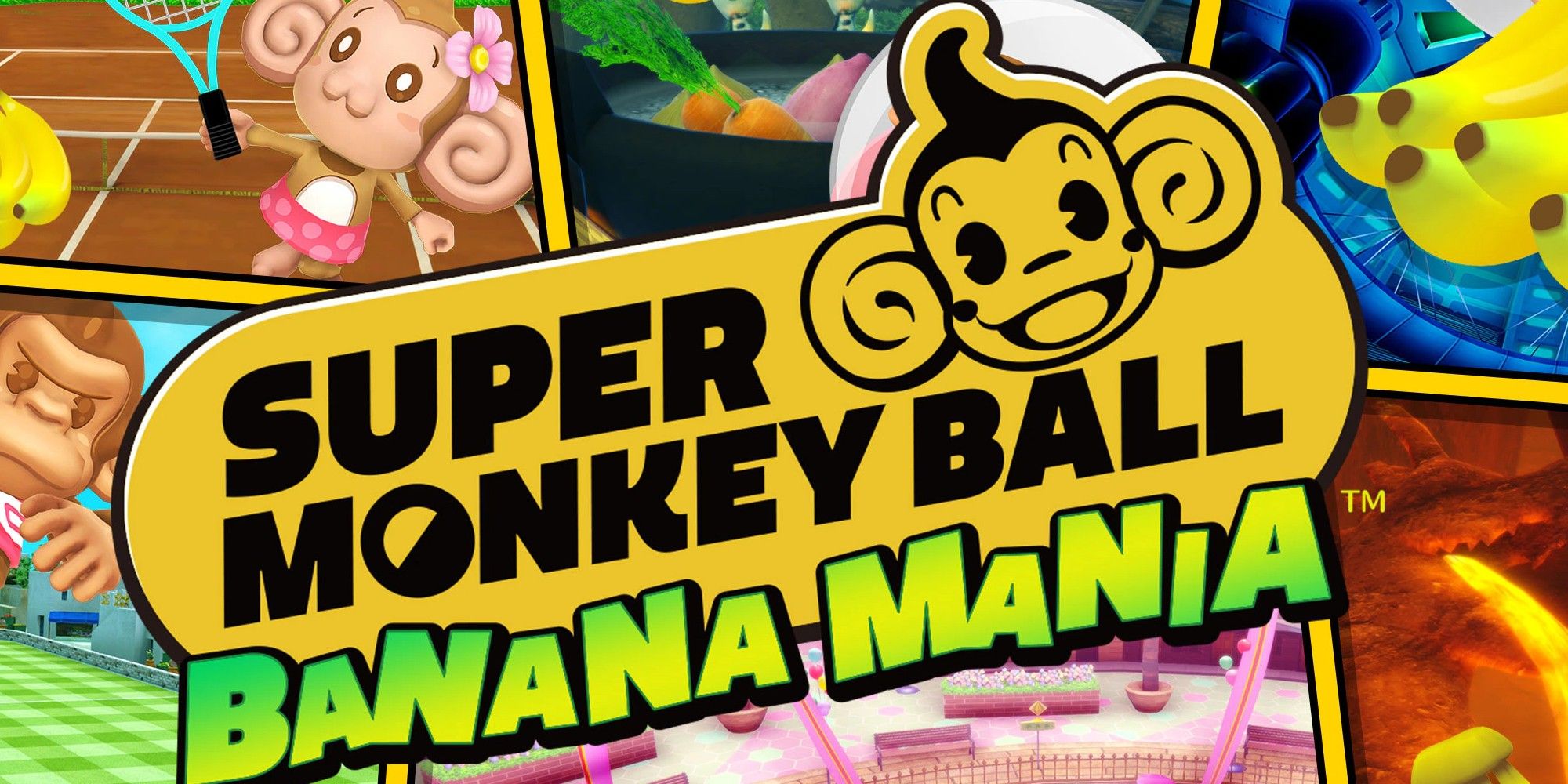 Super Monkey Ball Banana Mania Title