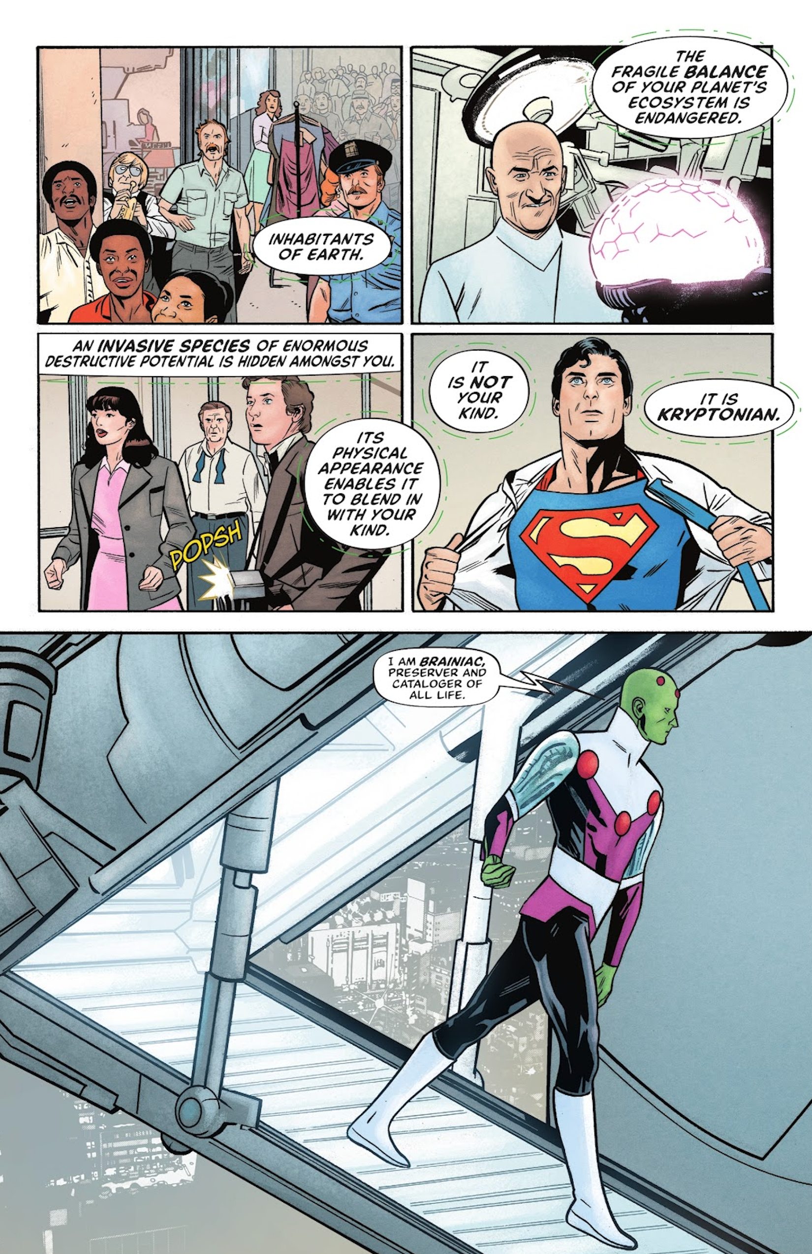 Superman 78 Man Of Steel Moment