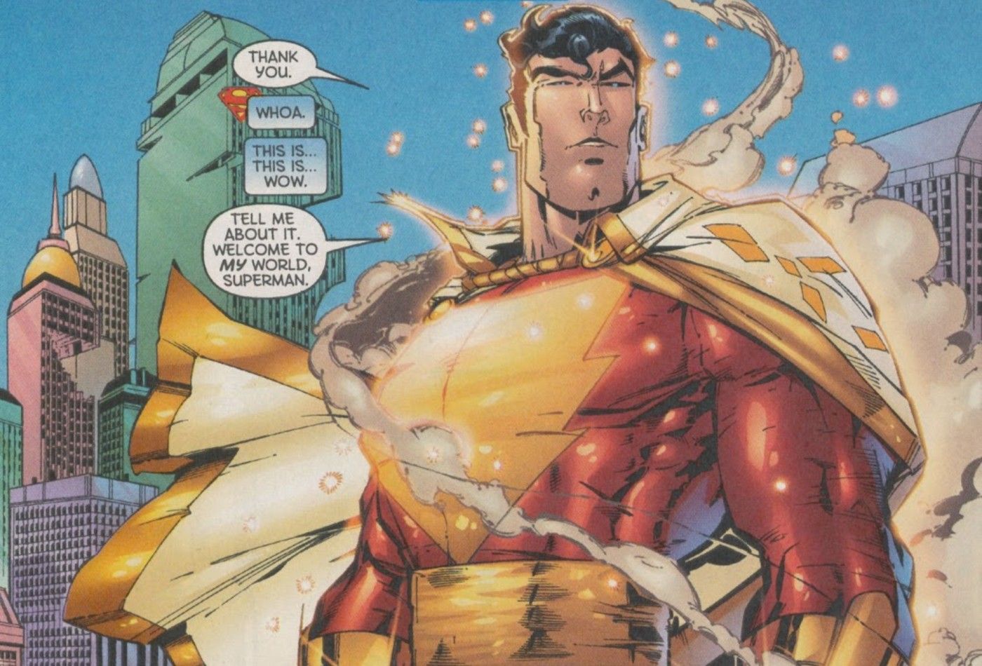 Superman Shazam Fusion