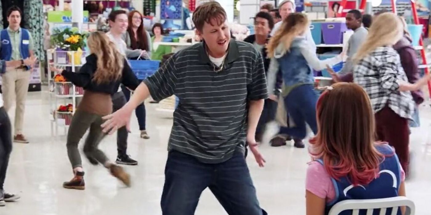 Bo proposes to Cheyenne in a flashmob in Superstore