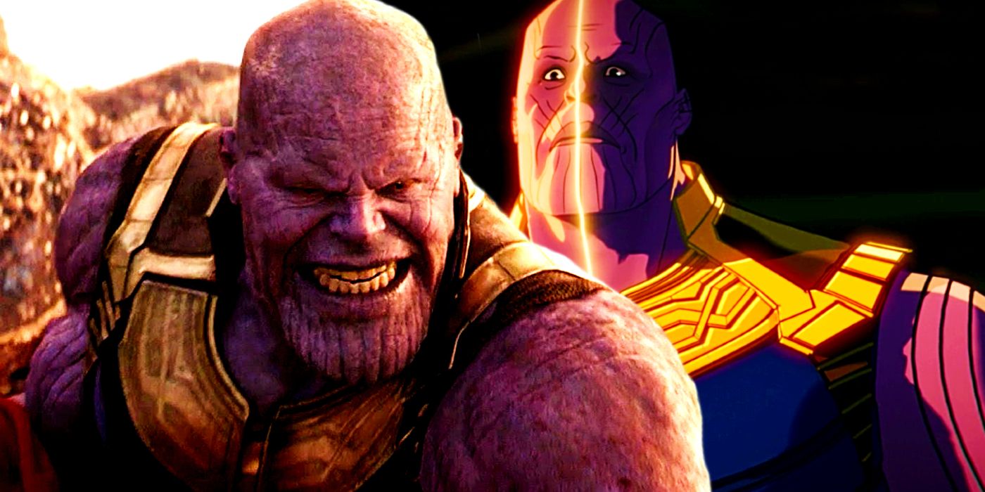 Thanos in Infinity War and What If