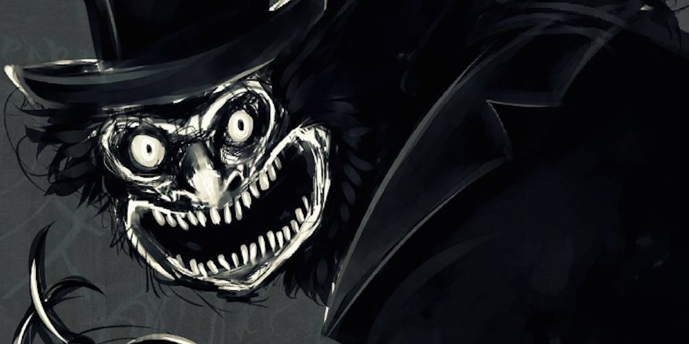 Image of The Babadook monster.