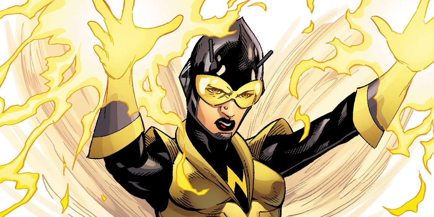 The Champions Wasp in Marvel Comics.