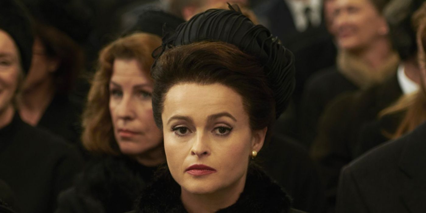 Princess Margaret as depicted on the drama series The Crown.
