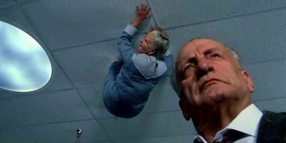 A possessed patient goes in for the kill in The Exorcist III