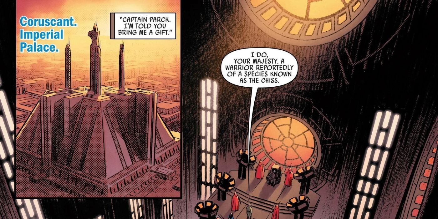The Imperial Palace as seen in Thrawn #1