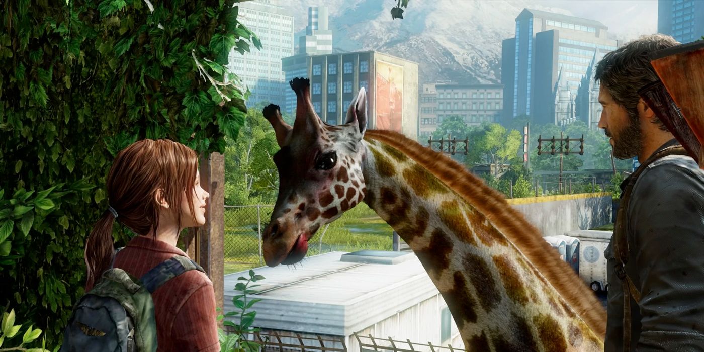The Last of Us Joel Ellie Giraffes
