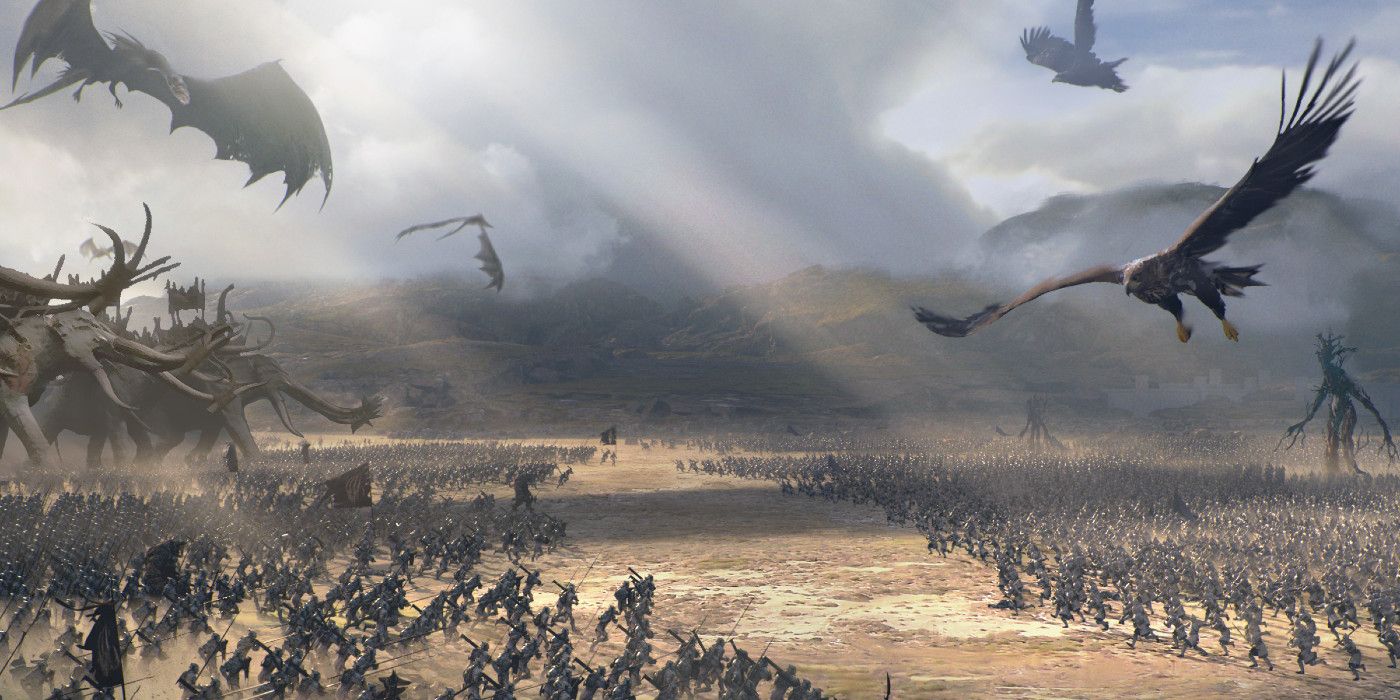 The Lord of the Rings Rise to War Battle
