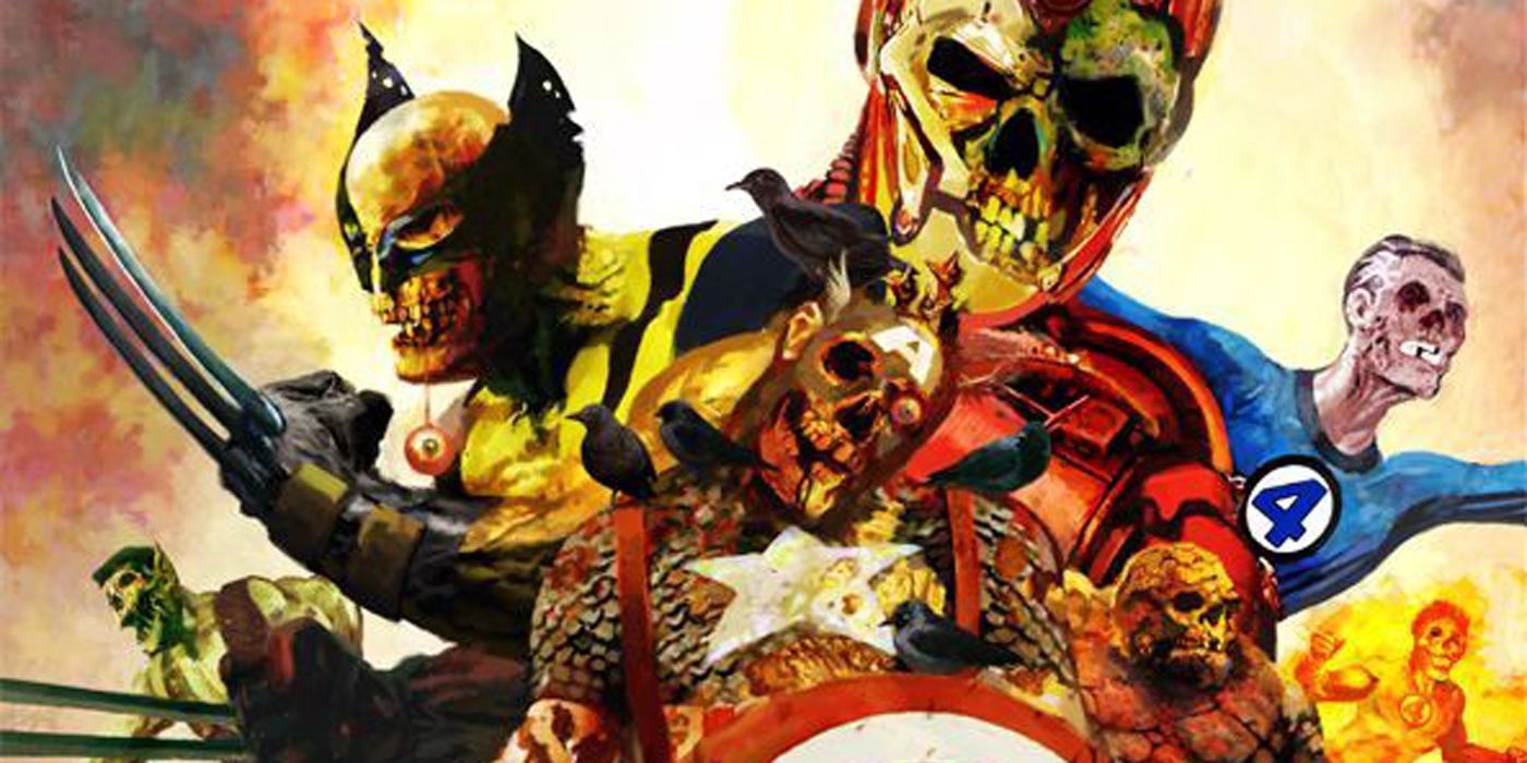 The Marvel zombie's infected heroes.