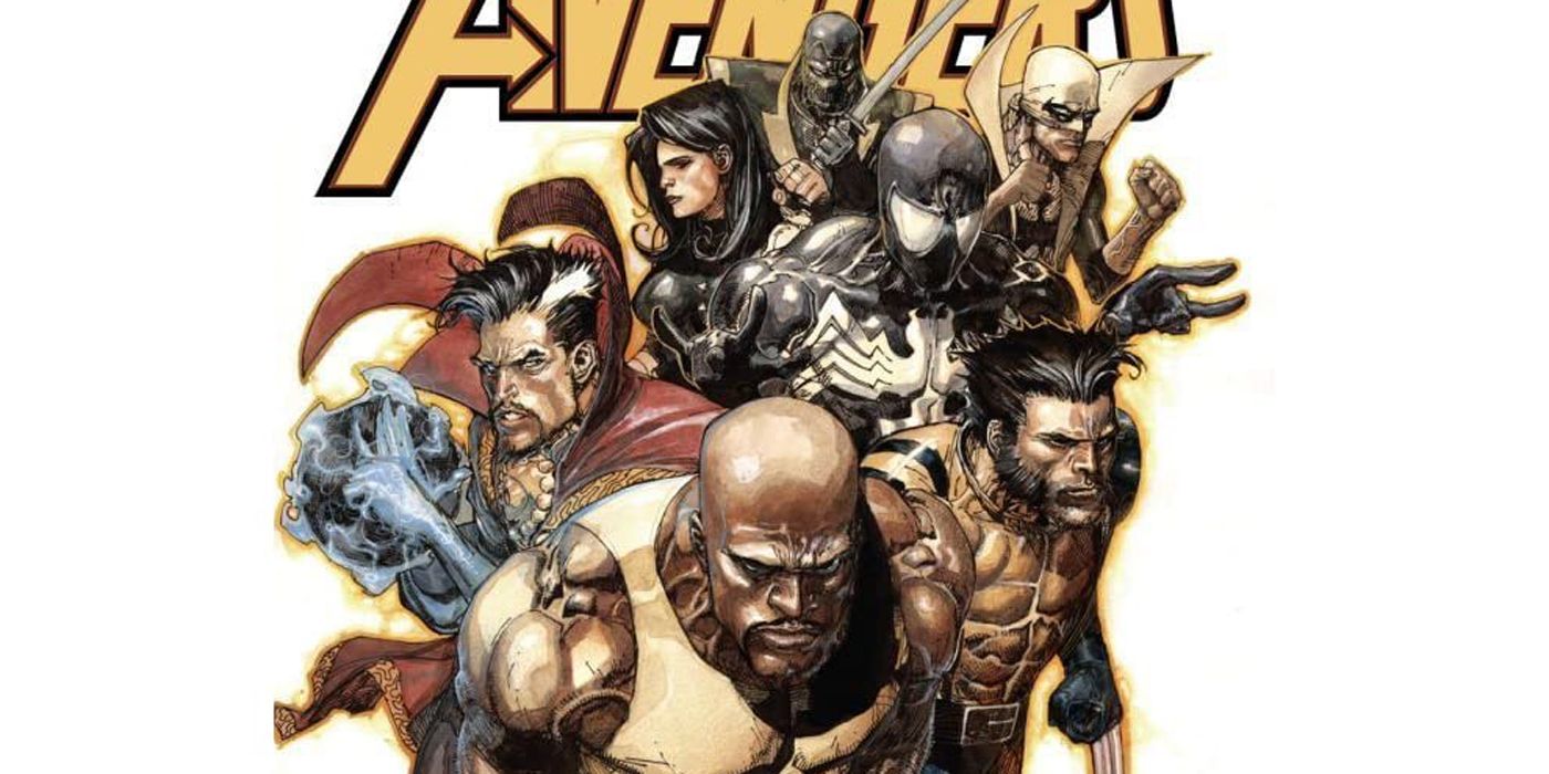 The cover of New Avengers The Trust.