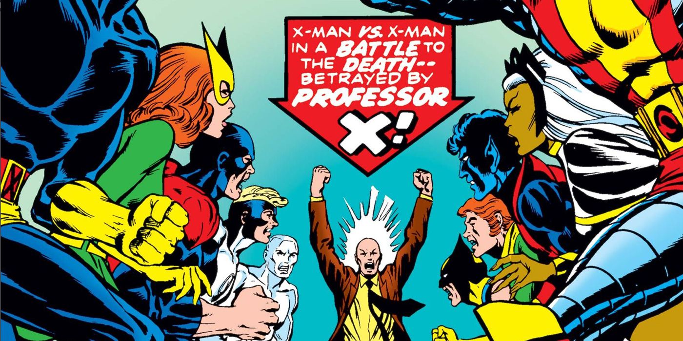 The cover of X-Men #100.