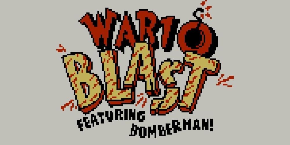 The title for Wario Blast featuring Bomberman