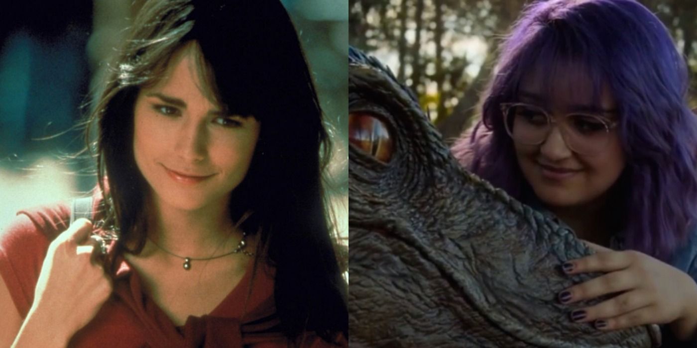 A split image depicts Jordana Brewster as Delilah in The Faculty and Ariela Barer in Runaways