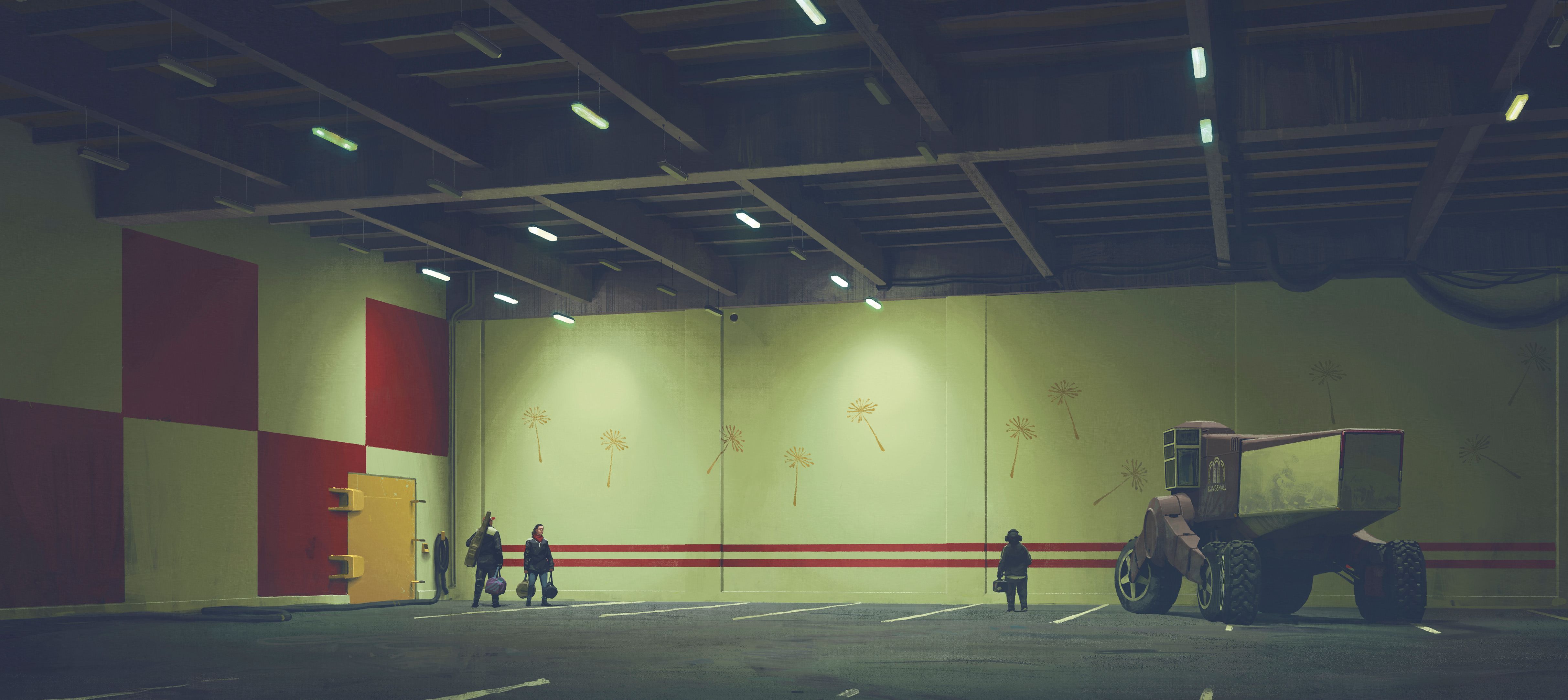 Simon Rabbit Labyrinth Simon Stålenhag's The Labyrinth First Look (Exclusive)