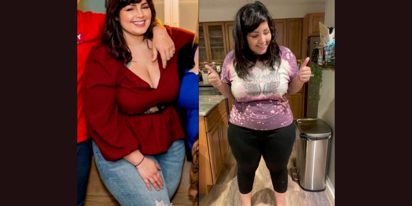 Tiffany Franco-weight-loss-43-pounds-plastic surgery-90 Day Fiance