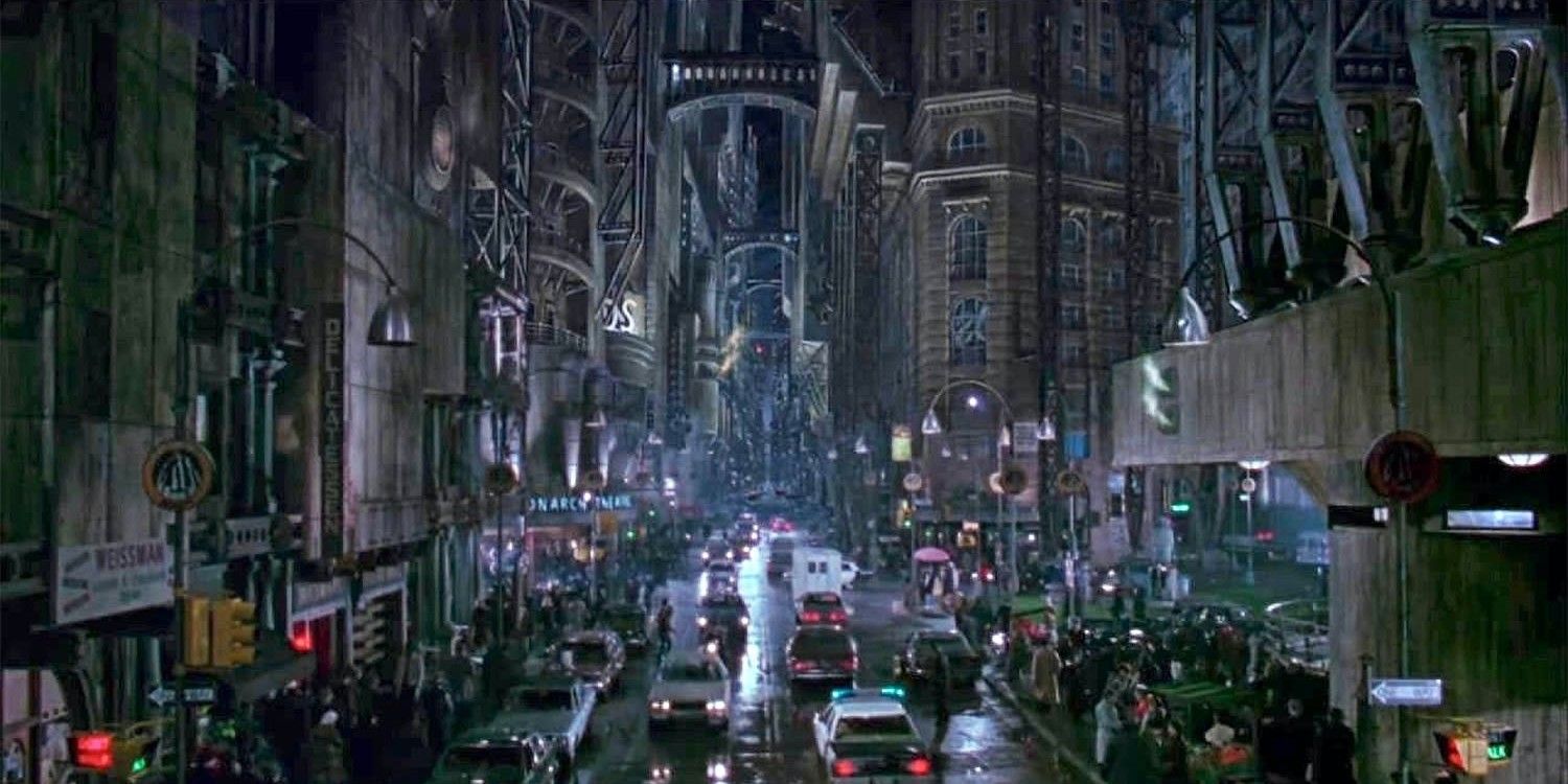 Tim Burton Gotham City 