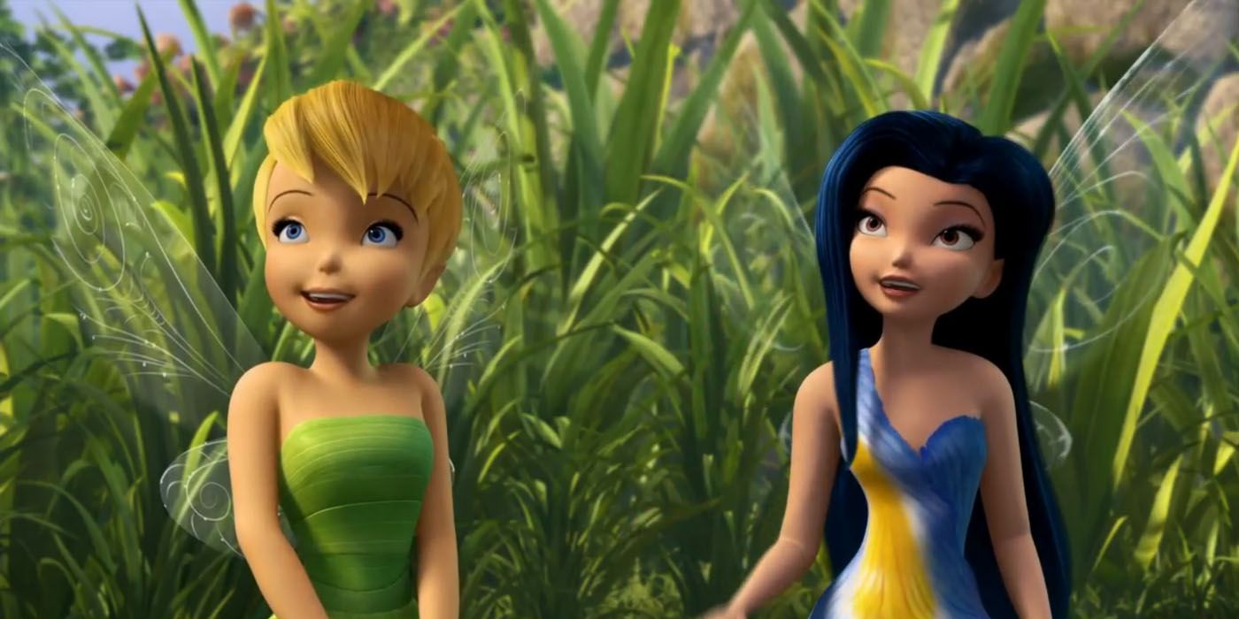 Tinker Bell and Silvermist in the Tinker Bell movie