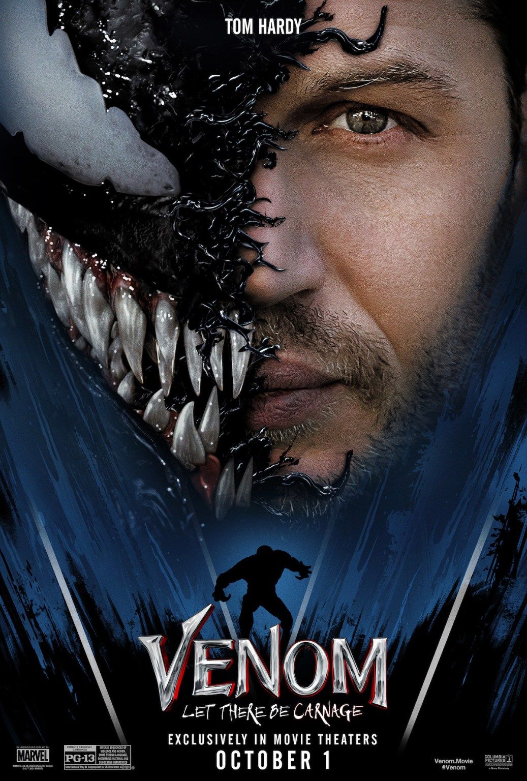 Tom Hardy As Eddie Brock In Venom 2 Character Poster